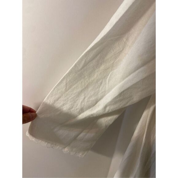 Glencraft Lingerie Union Tag Made in USA gown medium white red #29354 - Picture 3 of 8